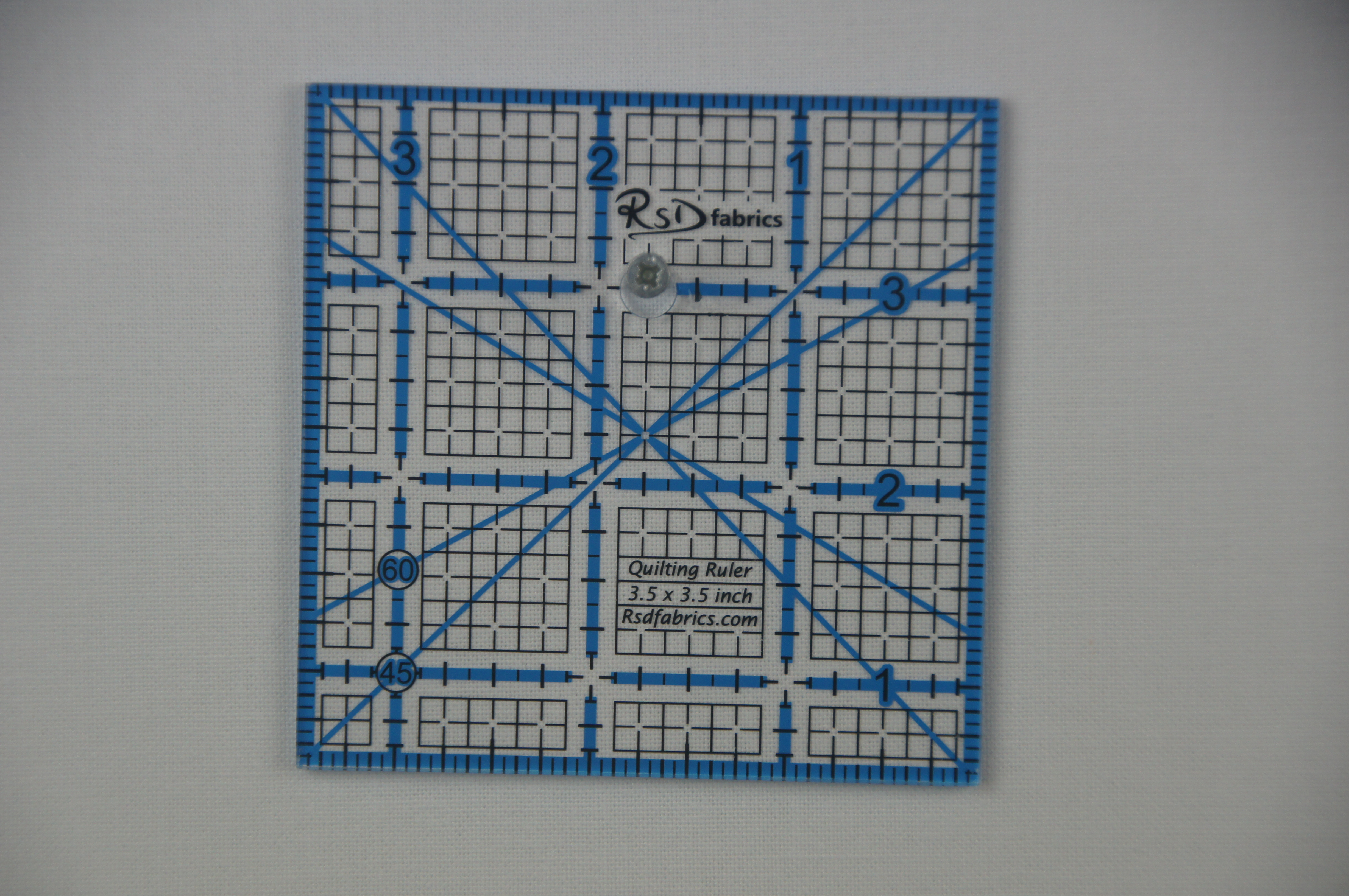 RSD Fabrics Quilting Ruler 3.5 x 3.5 inch