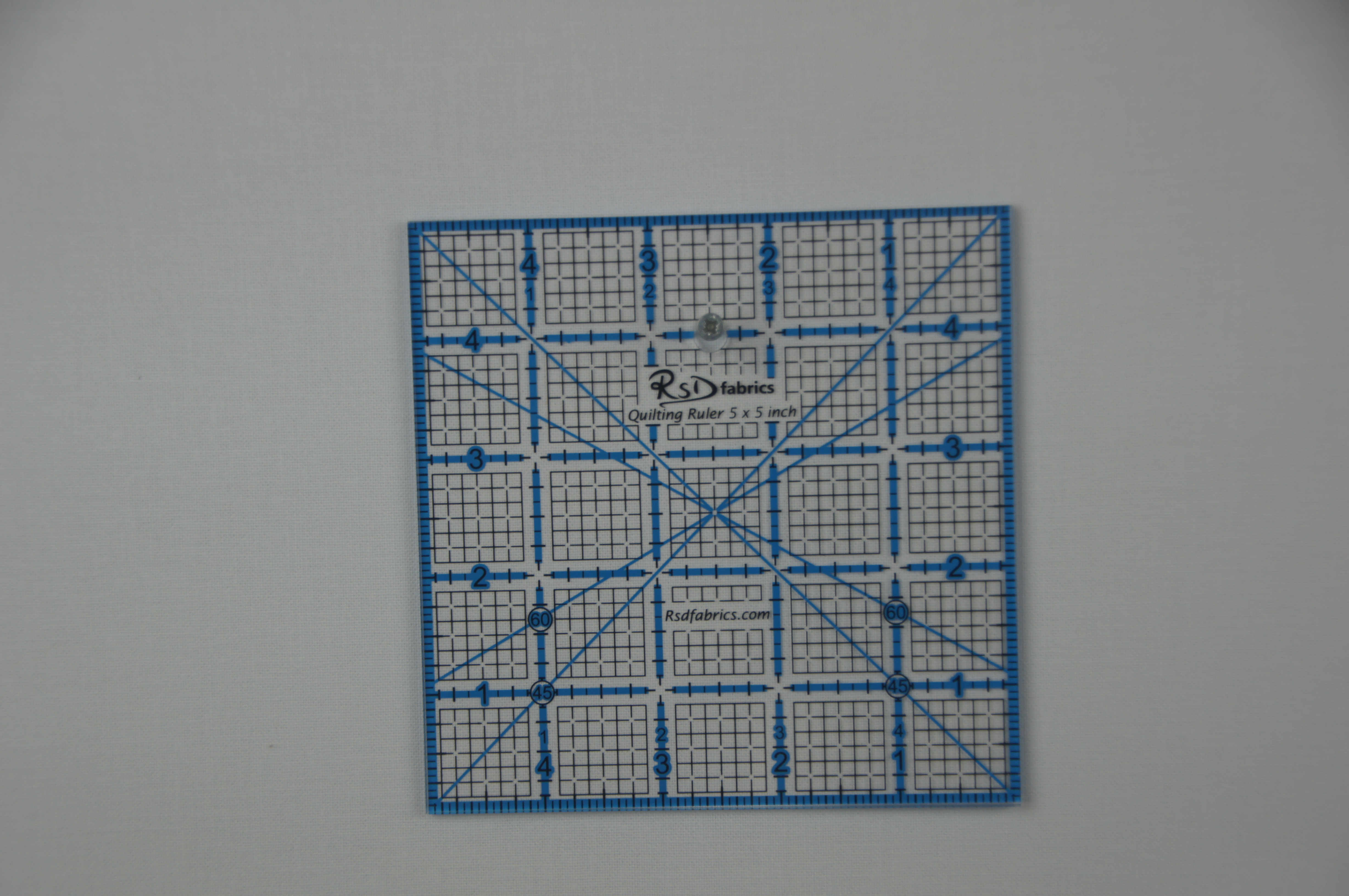 RSD Fabrics Quilting Ruler 5 x 5 inch