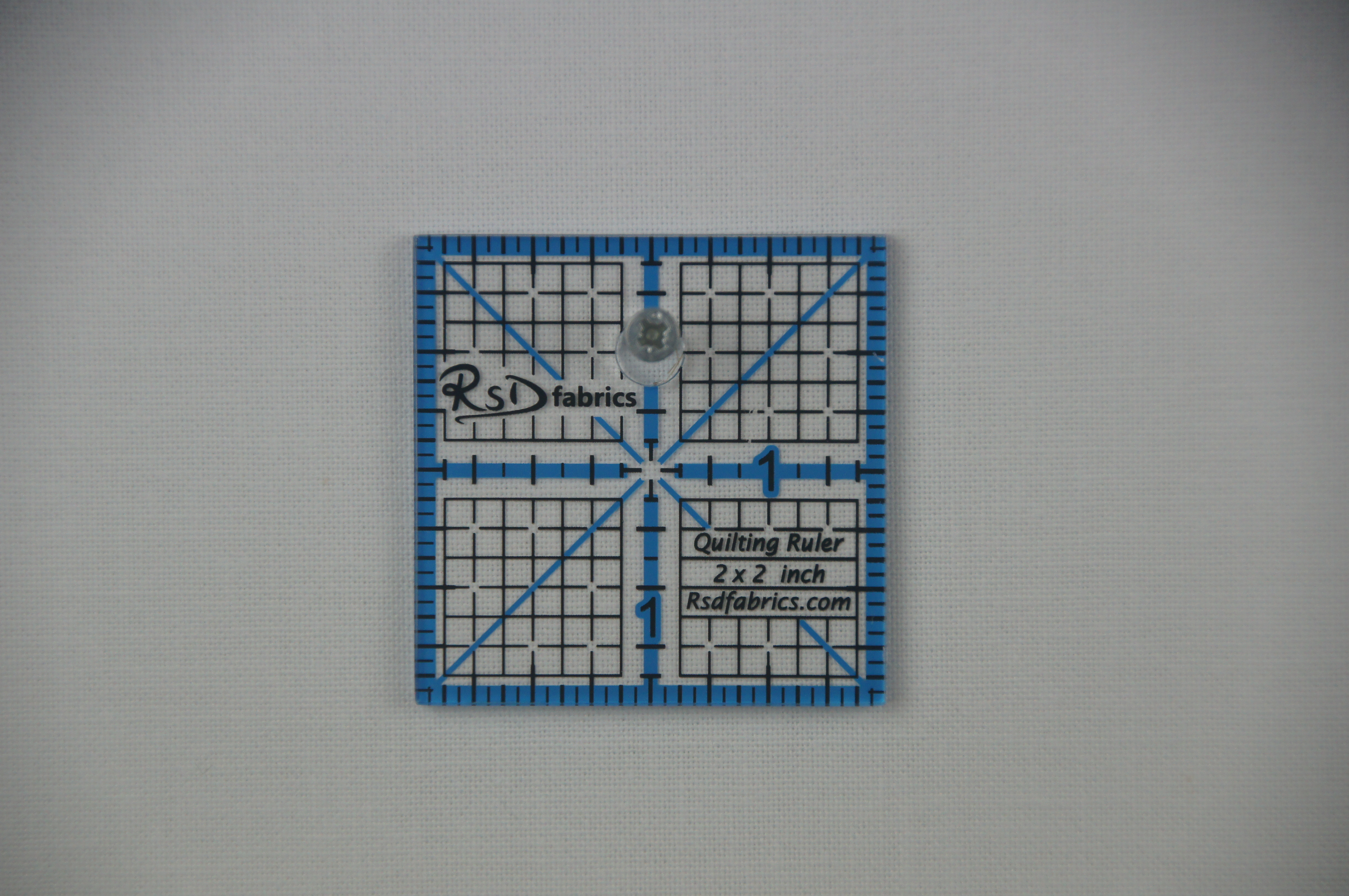 RSD Fabrics Quilting Ruler 2x2 inch
