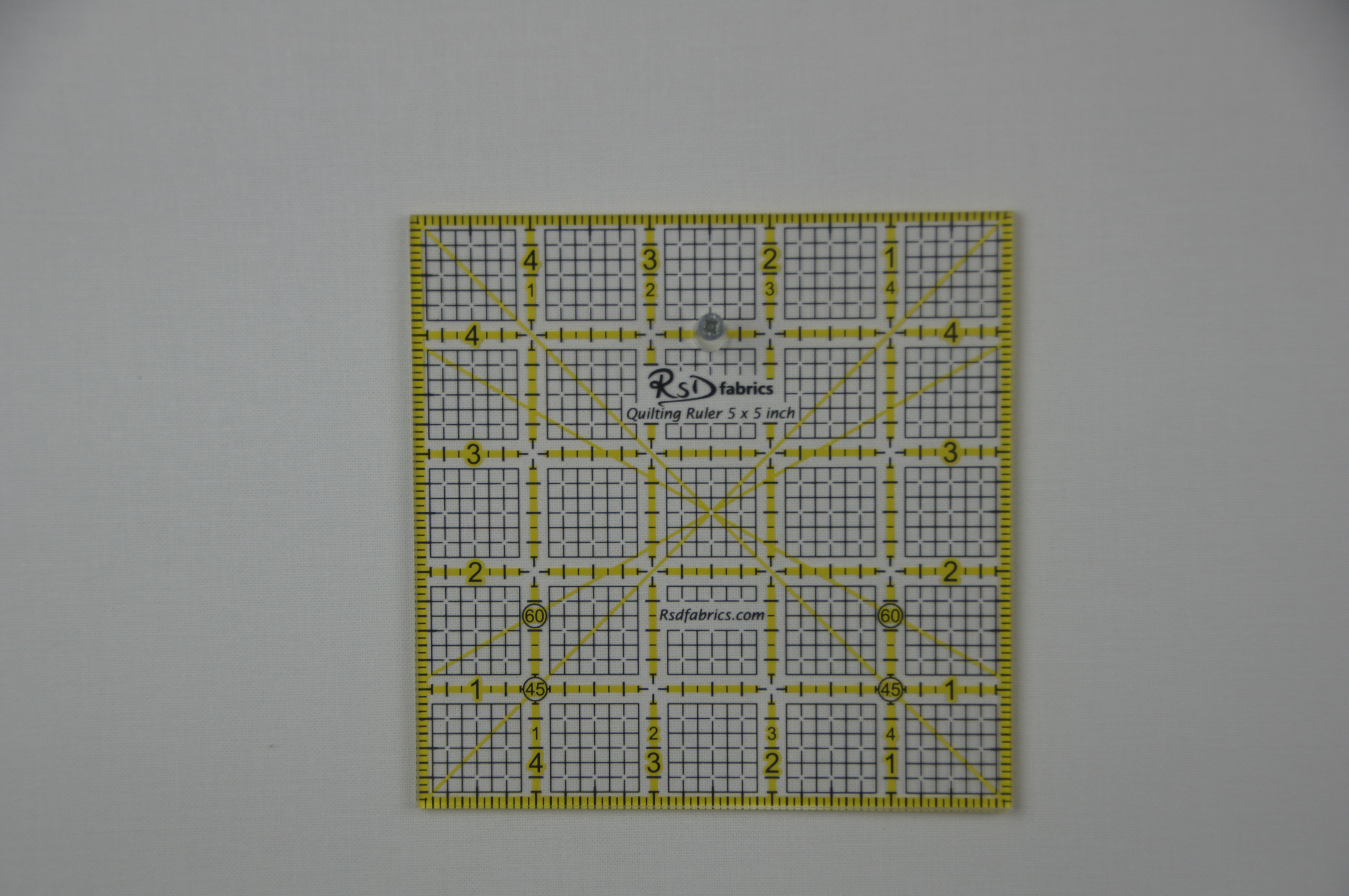 RSD Fabrics Quilting Ruler 5 x 5 inch