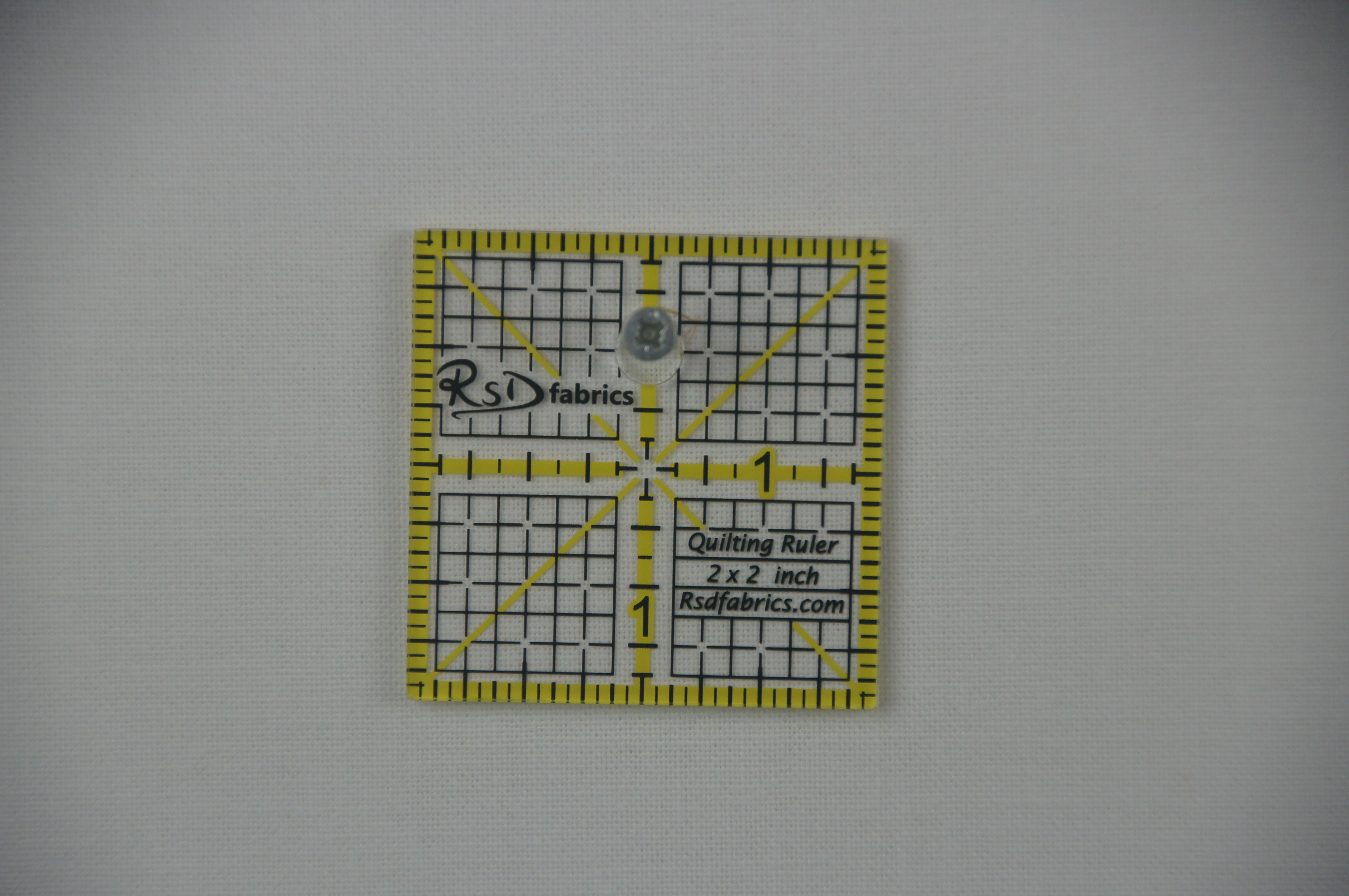 RSD Fabrics Quilting Ruler 2 x 2 inch