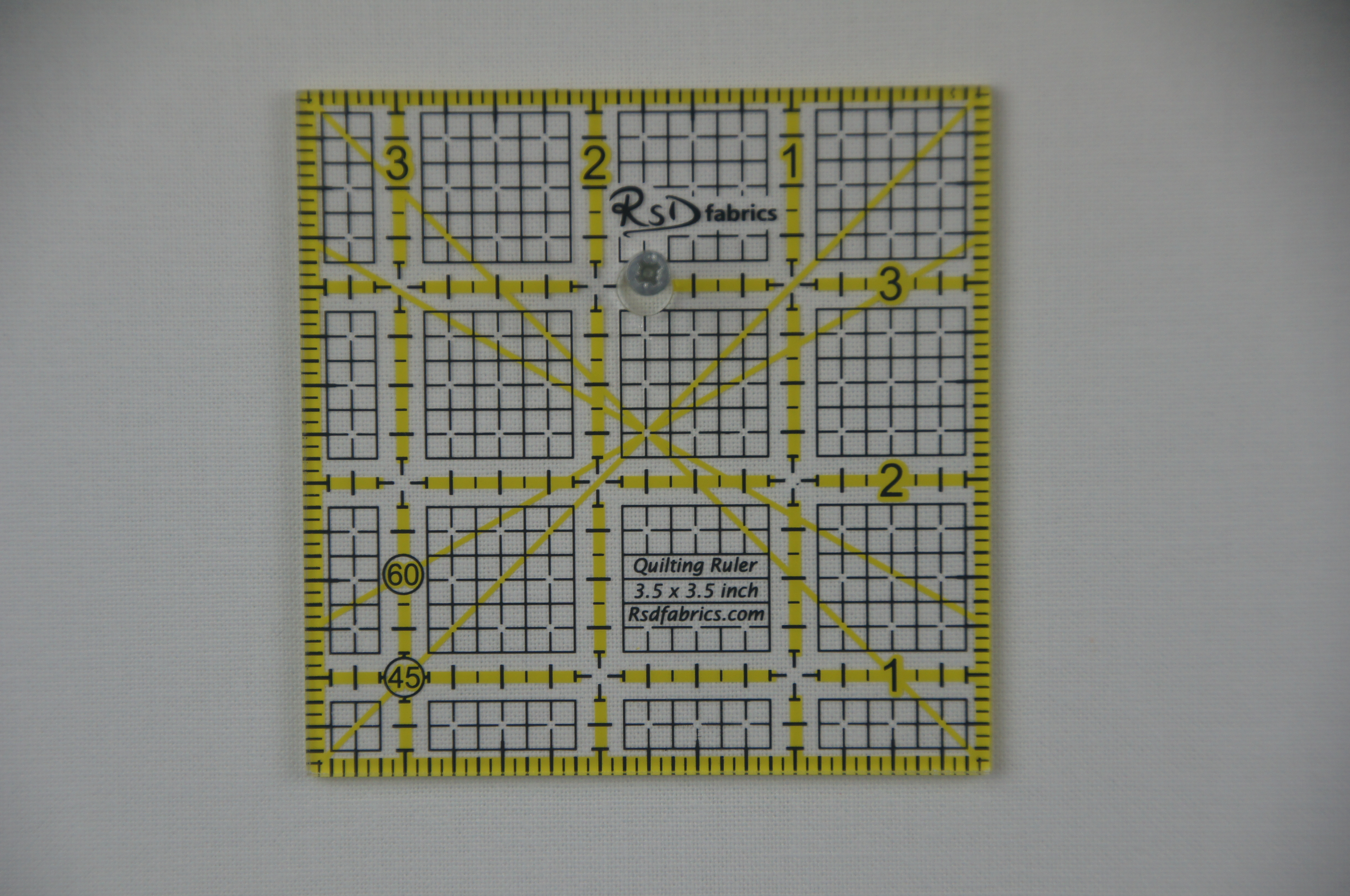 RSD Fabrics Quilting Ruler 3.5 x 3.5 inch