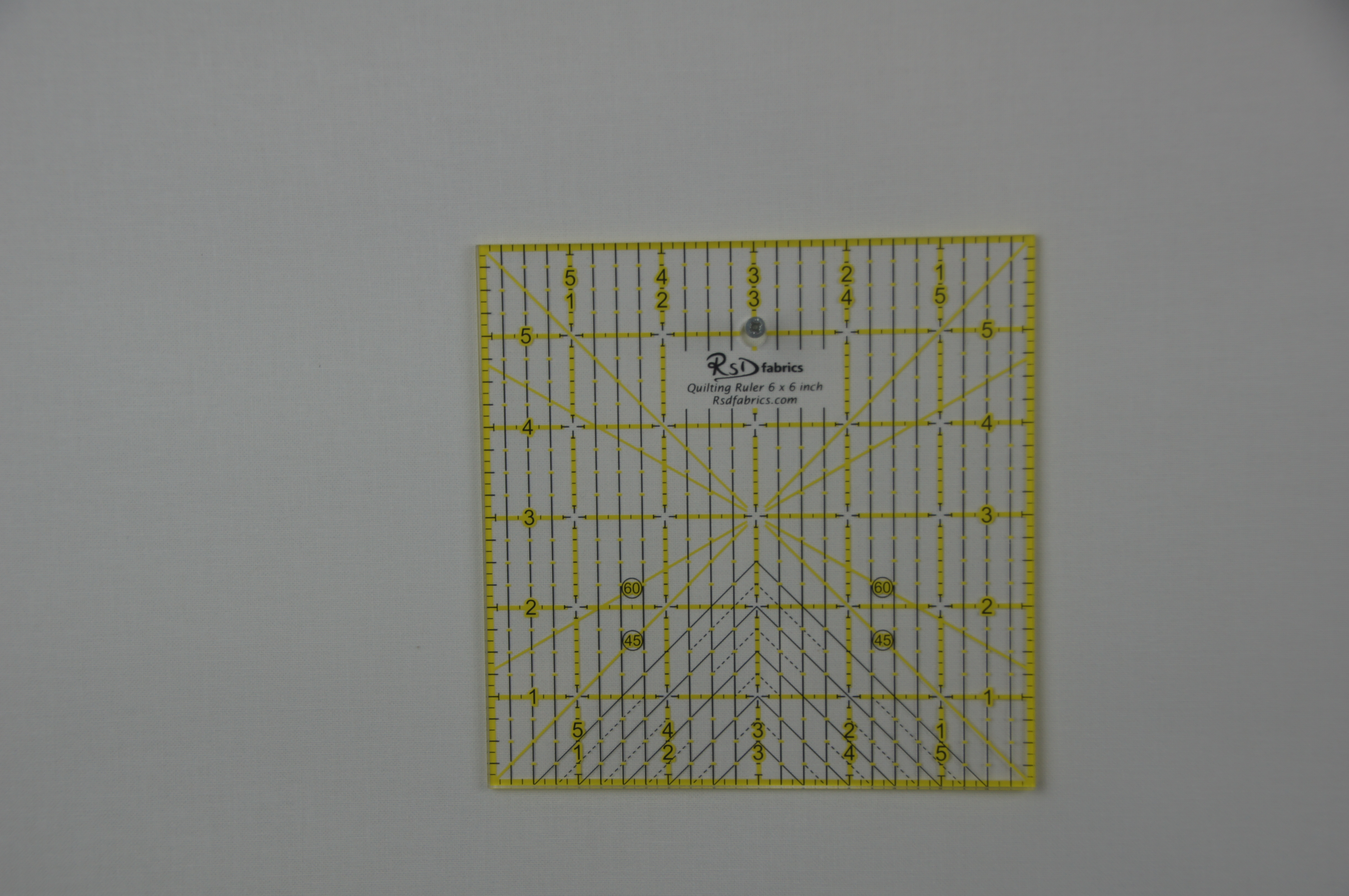 Quilting Ruler 6 x 6 inch