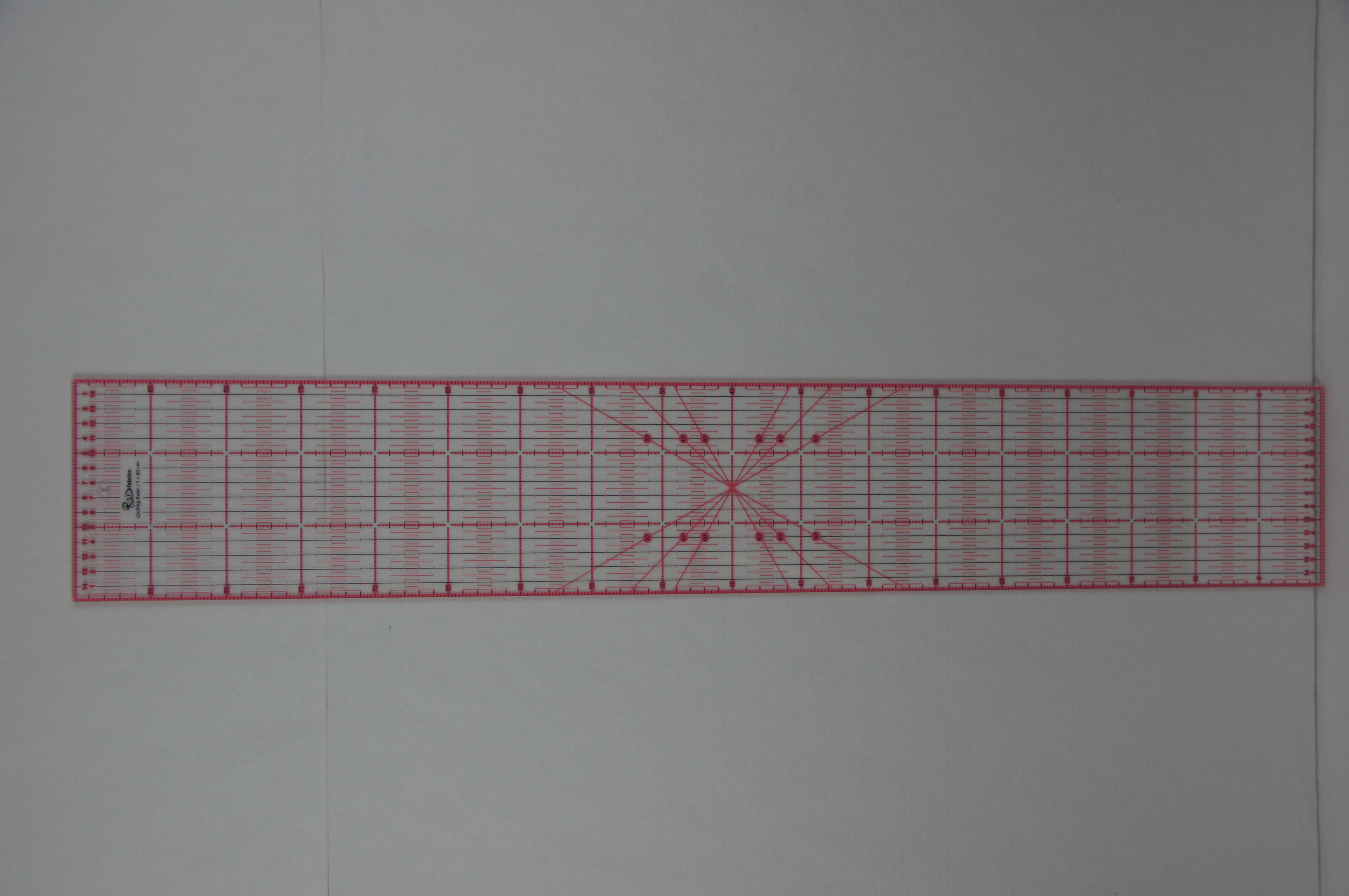 RSD Fabrics Quilting Ruler 15 x 90 cm / 6 x 36 inch