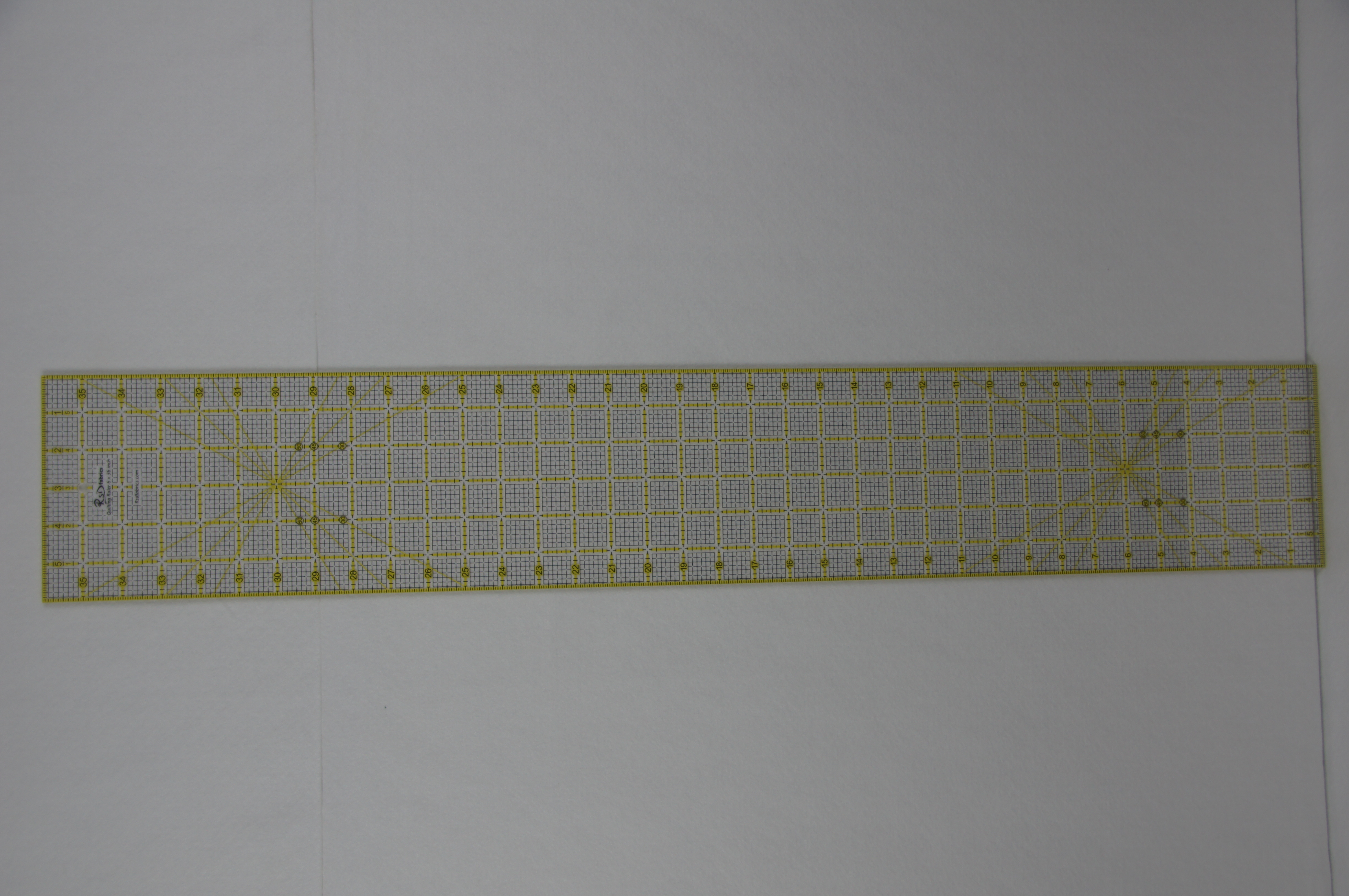 RSD Fabrics Quilting Ruler 15 x 90 cm / 6 x 36 inch
