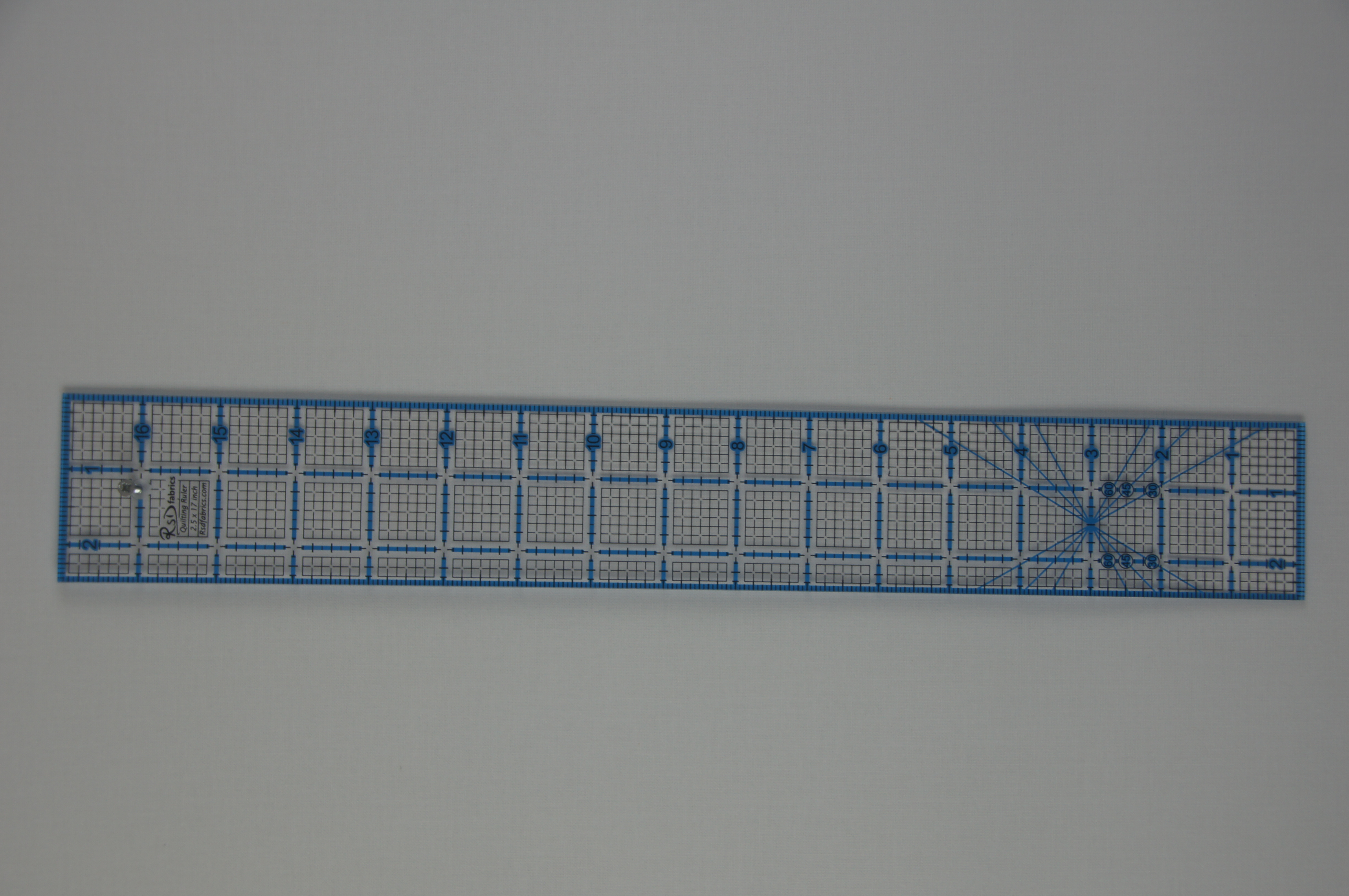 RSD Fabrics Quilting Ruler 2.5 x 17 inch