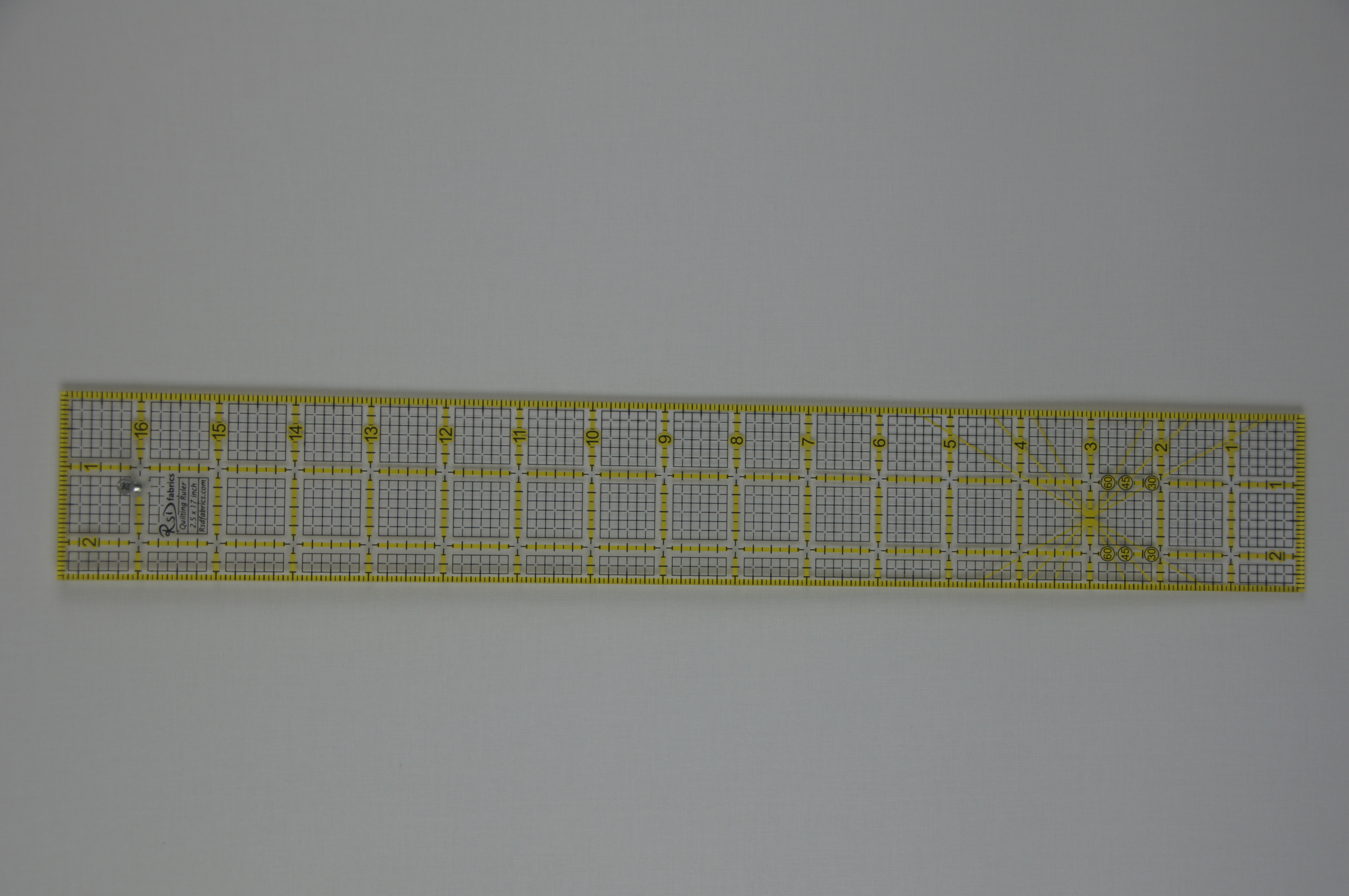 RSD Fabrics Quilting Ruler 2.5 x 17 inch