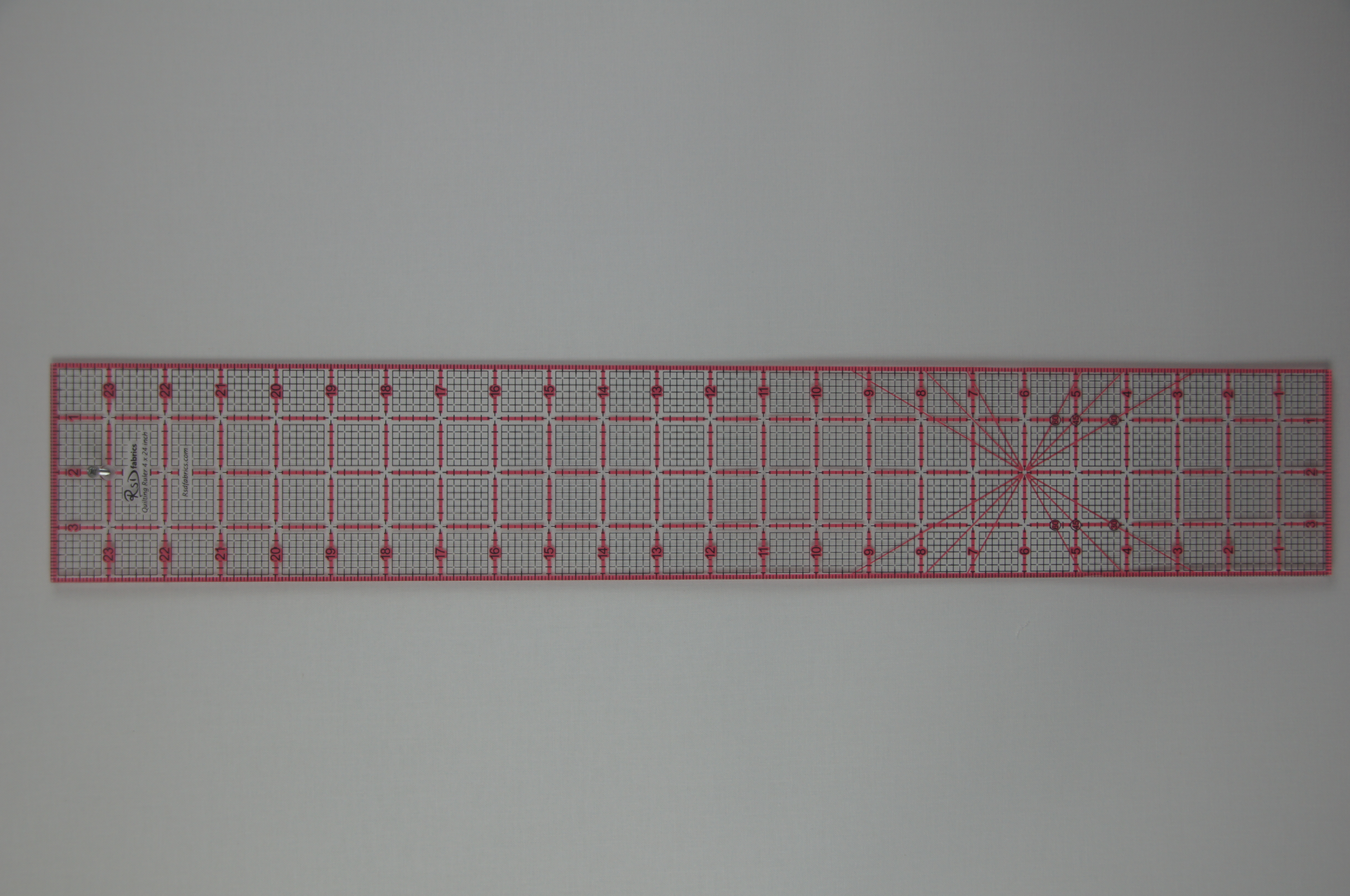 RSD Fabrics Quilting Ruler 4 x 24 inch