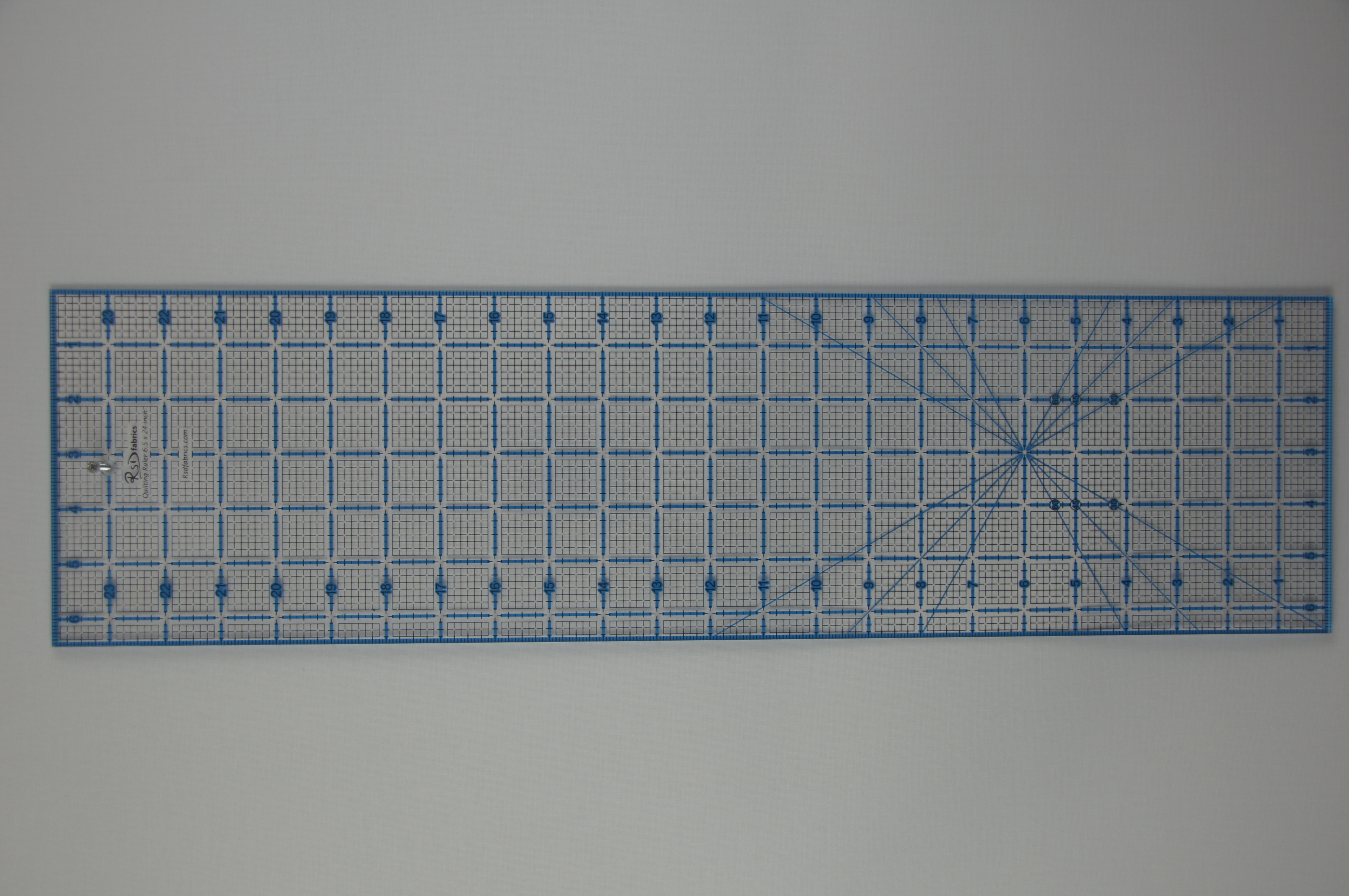 RSD Fabrics Quilting Ruler 6.5 x 24 inch
