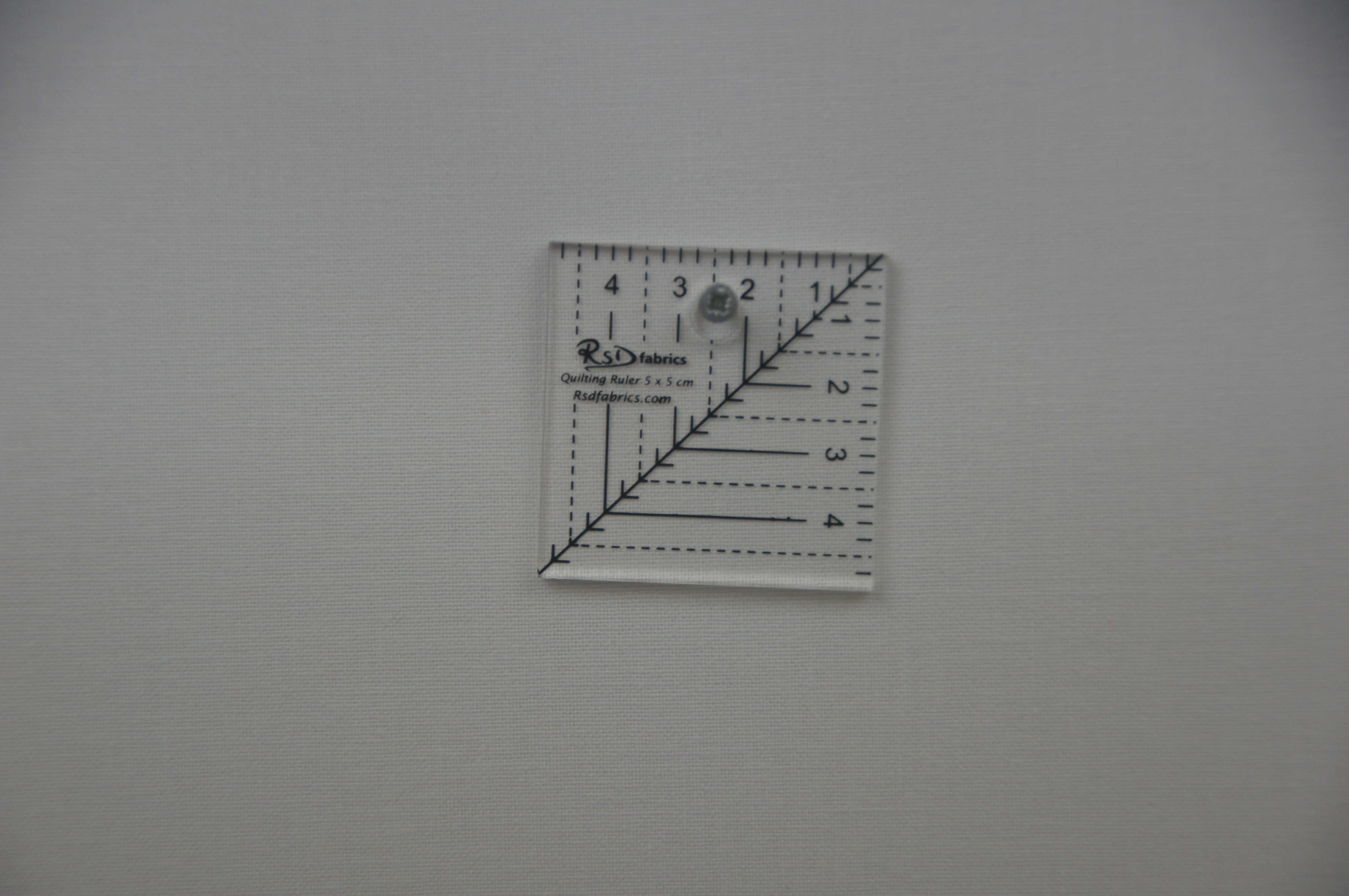 RSD Fabrics Quilting Ruler 5 x 5 cm