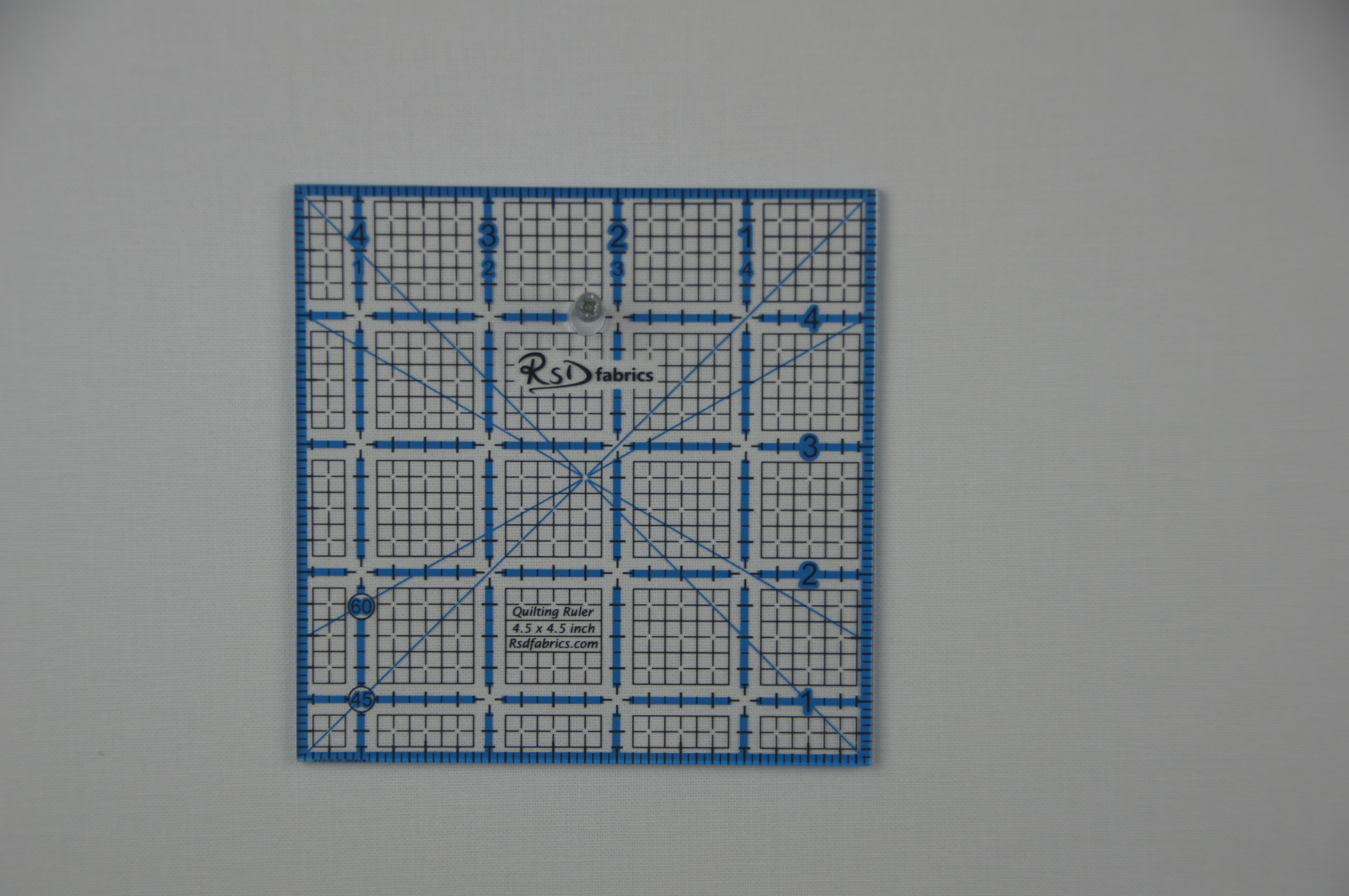 RSD Fabrics Quilting Ruler 4.5 x 4.5 inch