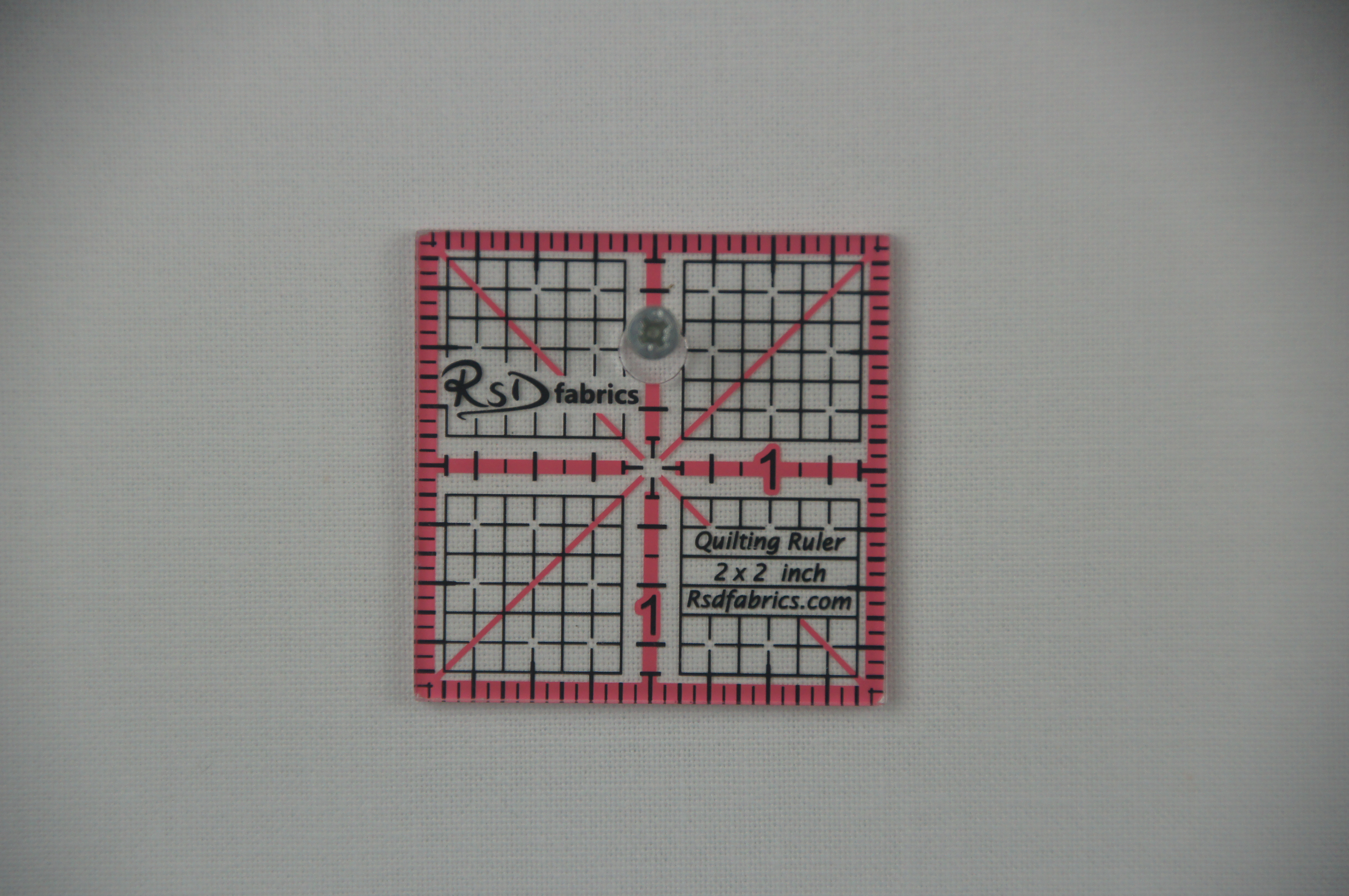 RSD Fabrics Quilting Ruler 2 x 2 inch