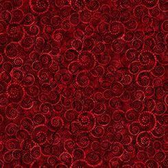 Dotted Scroll Red 31094-RM