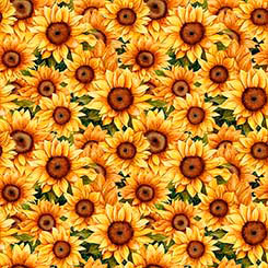 Packed Sunflowers Orange 31804-G