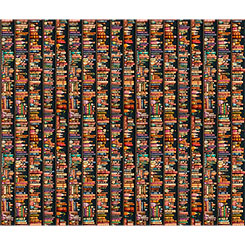 Bookshelf Stripe Brown 31937-X