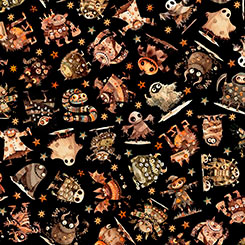 Halloween Monster Toss Black 31946-J