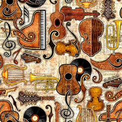 Musical Instruments Set Orange 32252-E