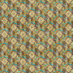 Medalion Geo Multicolour 32261-H
